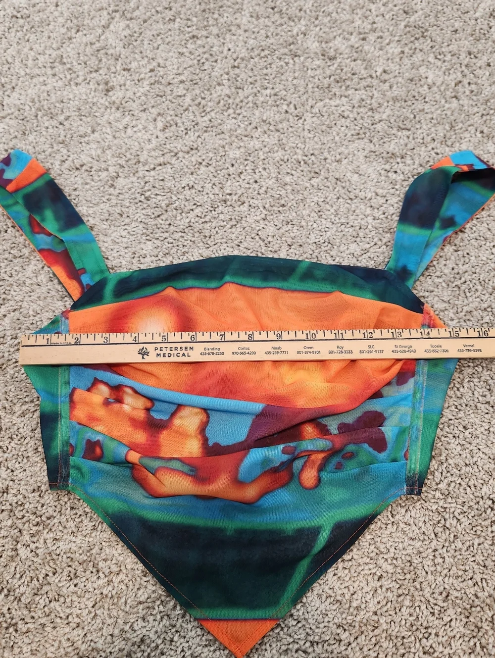 Miaou Tati Top In Thermal Print Size Small - Picture 7 of 8